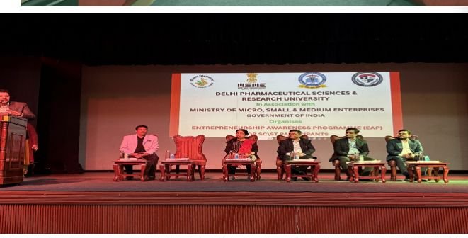 दिल्लीफार्मास्युटिकल साइंसेज़ एंड रिसर्च यूनिवर्सिटी में अनुसूचित जाति/अनुसूचित जनजाति उद्यमियों हेतुउद्यमिता जागरूकता कार्यक्रम हुआ आयोजित